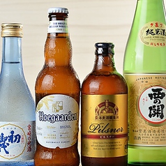 ビール～日本酒、焼酎まで豊富にご用意◎