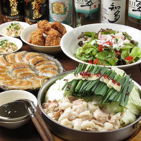 本場九州の『うまか』をお届け！本場のもつ鍋や博多名物一口餃子・鉄鍋餃子をご用意！