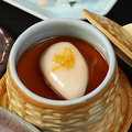 料理メニュー写真&nbsp;とらふぐ白子の茶碗蒸し