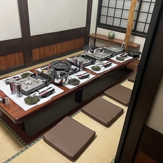 掘りごたつ個室