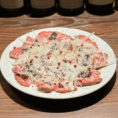 牛肉のカルパッチョ~赤ワインと玉ねぎのソース~