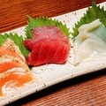 料理メニュー写真&nbsp;刺身３種盛り
