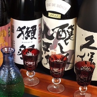 日本酒の種類が豊富。