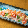 料理メニュー写真 サーモンカルパッチョ