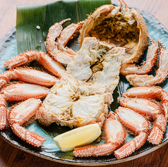 毛蟹姿盛り