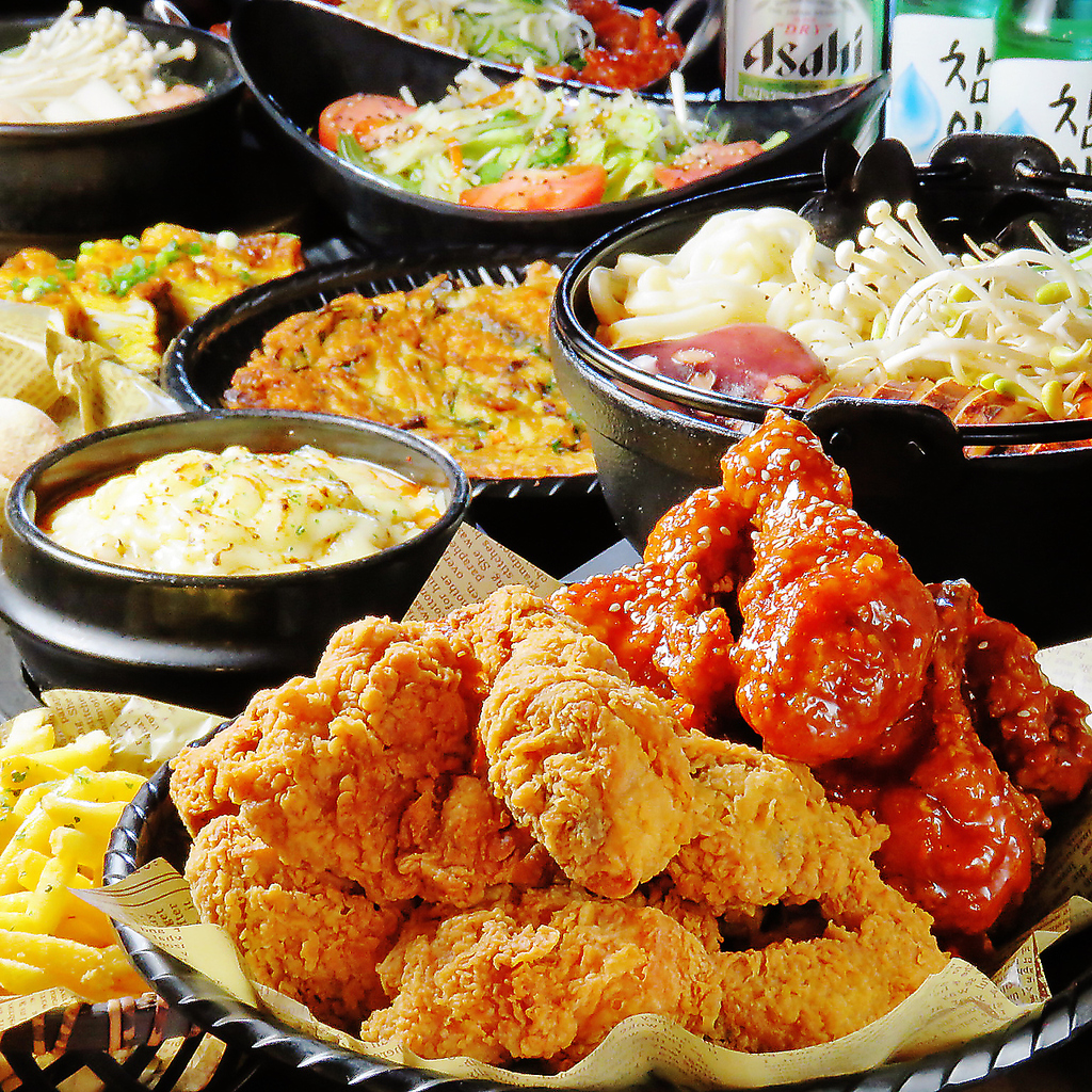 美味しい韓国料理と韓国酒で、韓国気分を味わえます♪雰囲気のある店内はテレビ付きで人気です！！