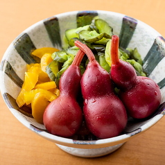 ひょうたん漬物盛り合わせ