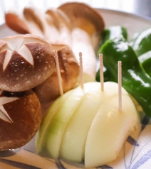 本日の焼野菜盛り合わせ