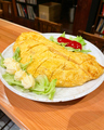 料理メニュー写真 ジャンボ玉子焼き