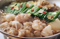 料理メニュー写真 博多もつ鍋 （あごだし醤油 or こく味噌orあっさりうまだし）