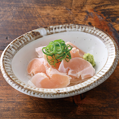 【薩摩山内地どり】謹製！地どりささみ生ハムのぶつ刺し