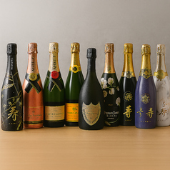 鮨に、泡のときめきを。