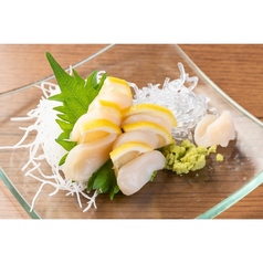 ホタテ刺し/カンパチ刺し