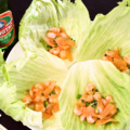 料理メニュー写真 【前菜・サラダ】海老の新鮮レタス包み