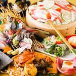 九州名物や自慢の創作和食を堪能できる飲み放題付宴会コースを多数ご用意しております。