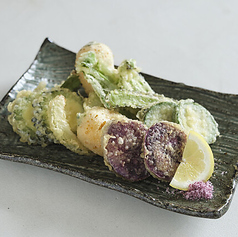 島野菜の天ぷら盛り合わせ