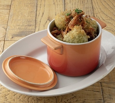 桜海老と生海苔のゼッポリーニ