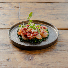 水タコのアラビアータ風