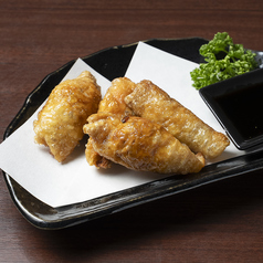鶏皮餃子