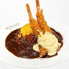 花咲オムライス　～海老フライのせ～