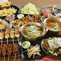 お得な飲み放題付きコースをご用意!