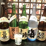 焼酎類も豊富な品揃え！