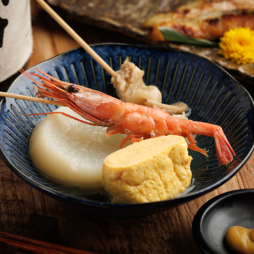 大船駅 大船 居酒屋 個室 おでん 水炊き鍋 和食 日本酒 3時間飲み放題 宴会 喫煙可