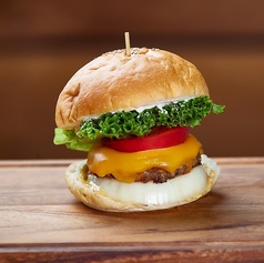 チェダーチーズバーガー