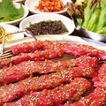 料理メニュー写真 韓国焼肉牛カルビ