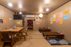 お店の奥にある宴会場です。