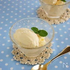 濃厚クリームチーズアイス