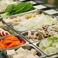 ビュッフェ全59種類食べ放題！