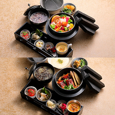 *前菜5品付お膳プレミアム釜飯*
