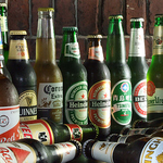 3980円の宴会プランにはドイツ、イギリス、中国、オランダ…世界各国12種のビールも飲み放題に☆