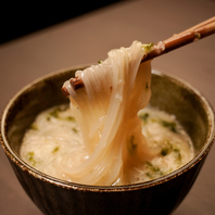 【〆におすすめのとろろ冷麺】