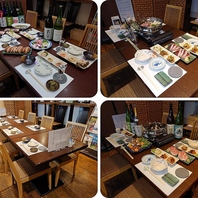 当店自慢の料理を存分にお楽しみいただけるコース料理。