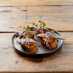 上天草産コノシロのブルスケッタ