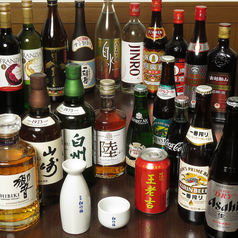 豊富なドリンクラインナップ