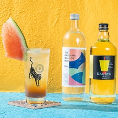 今帰仁スイカの美ら島コーラ ×　THE OKINAWA ISLANDS RUMのクラフトラムコーク