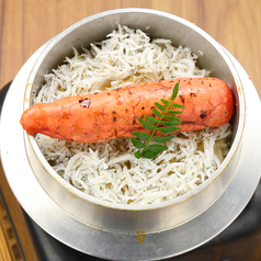 しらすと明太子