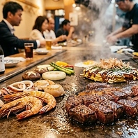 【自慢の鉄板料理】職人の技が光る本格派の一皿をどうぞ