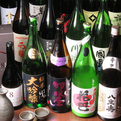 日本酒の種類が豊富！