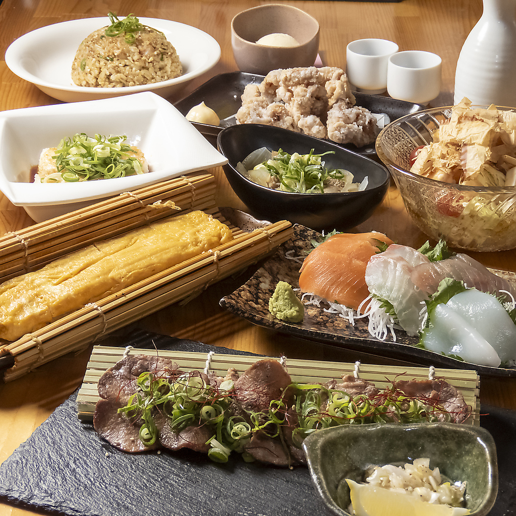 厳選して仕入れた食材を使用し、お酒がすすむお料理をリーズナブルな価格でご提供♪