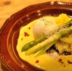 ここでしか味わえない！ドレッシングやソースから手作りにこだわった当店自慢のアメリカンフレンチ。.*の写真