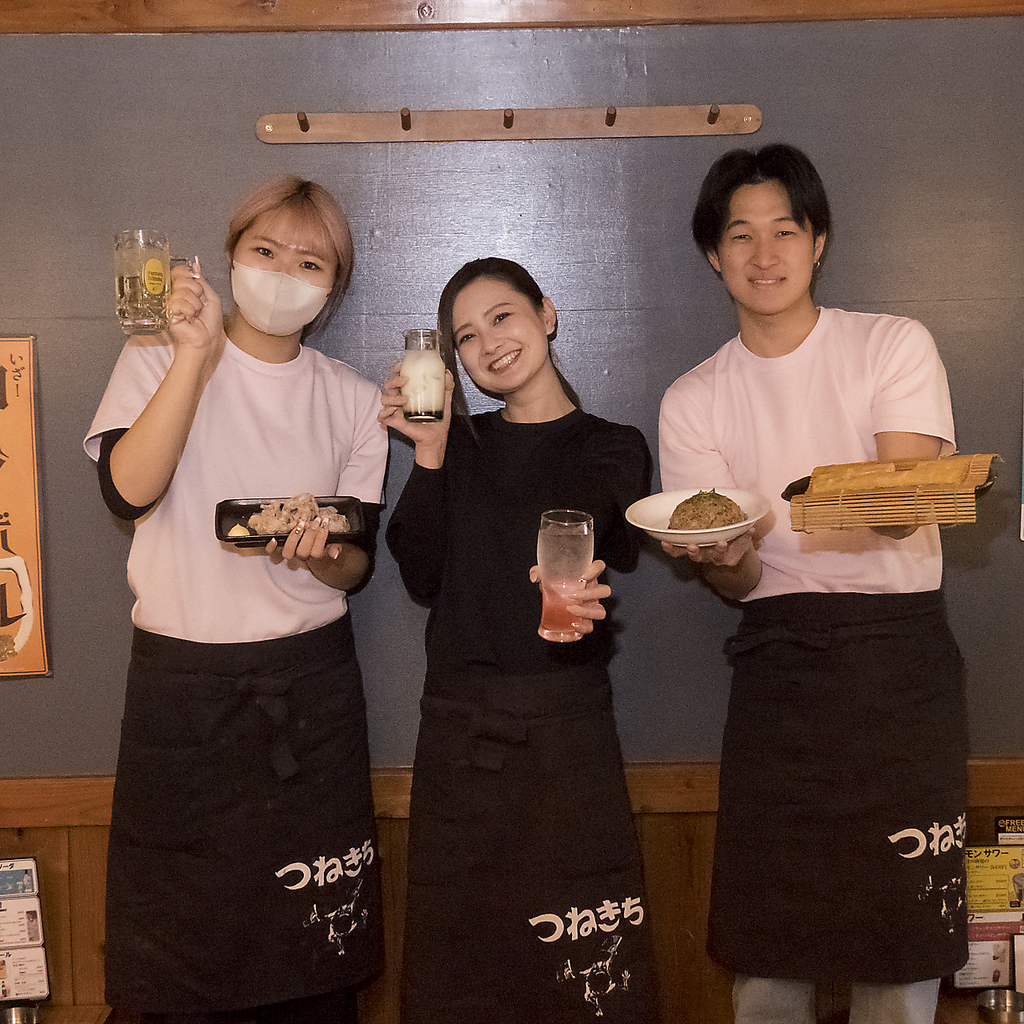 お仕事帰りにサク飲み！単品飲み放題もあり気軽にお立ち寄りいただける☆