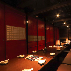 全席掘り炬燵式個室となっております!