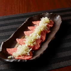 和牛ネギ載せしゃぶやき