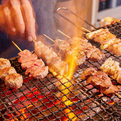 炭火の焼き方にも熟練の技が光ります♪