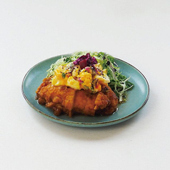 大葉としば漬けで作るチキン南蛮