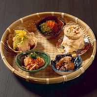 旬の食材を丁寧に調理します！うれしい各種おばんざい♪